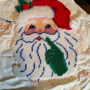 Vintage Festive Santa Claus Decoration